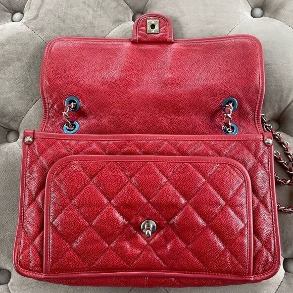 Chanel classic french riviera flap Shoulder Bag - Picture 12 of 14